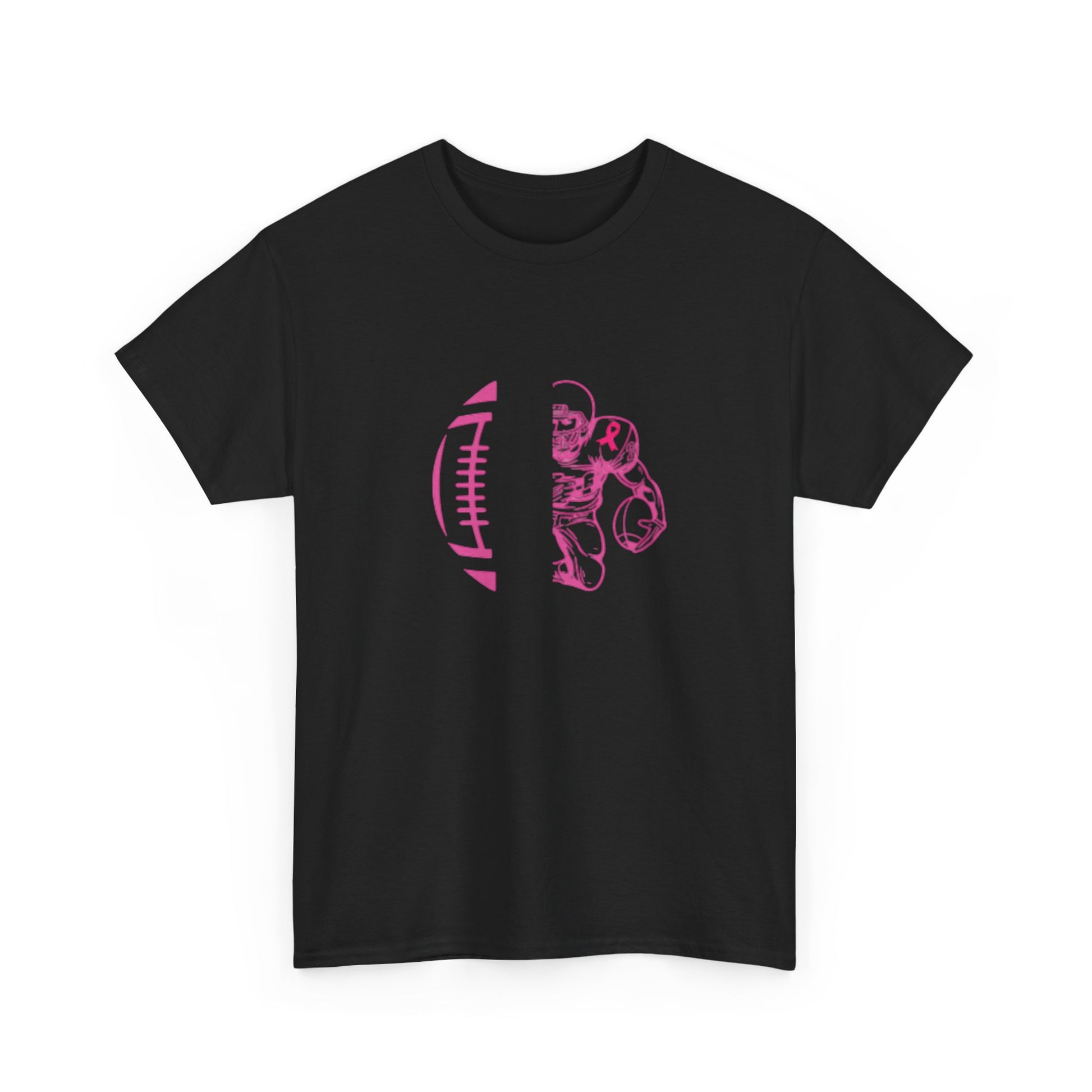 Football Lover Breast Cancer Awareness Tee