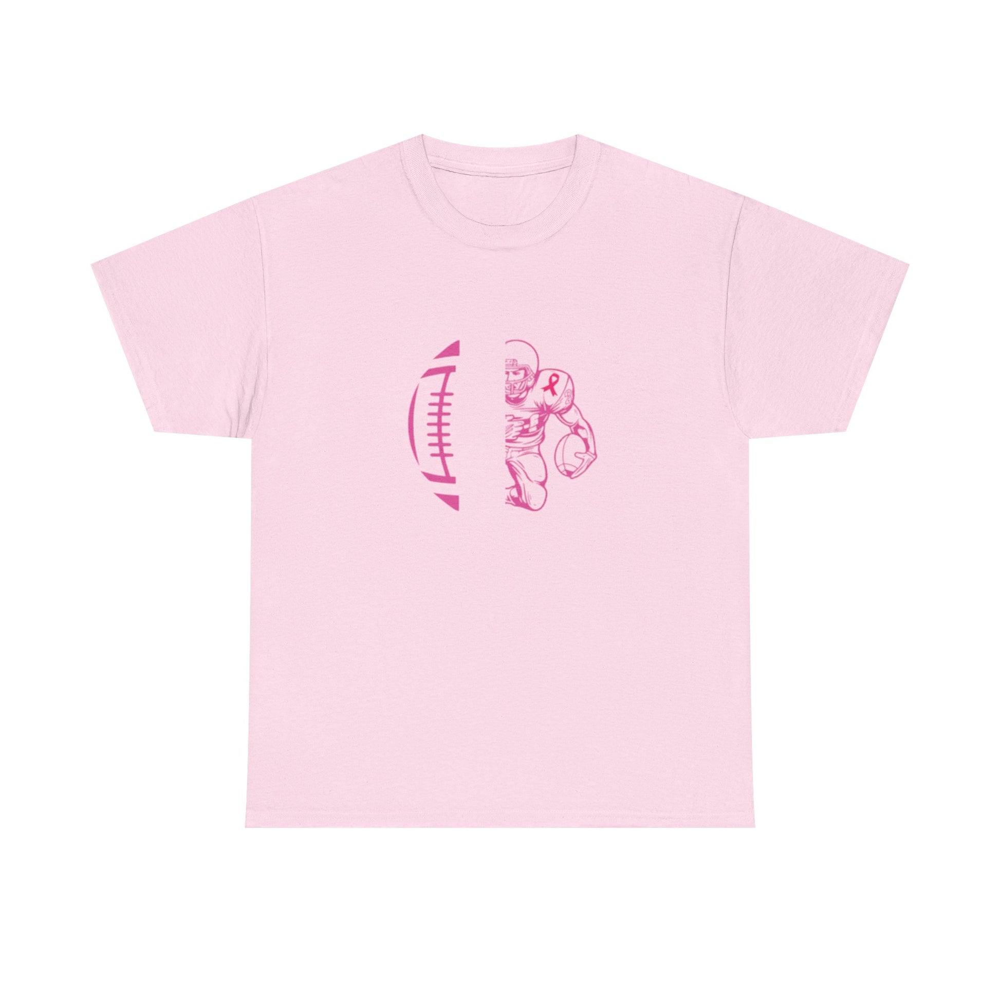 Football Lover Breast Cancer Awareness Tee