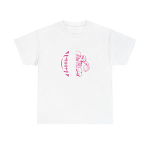 Football Lover Breast Cancer Awareness Tee