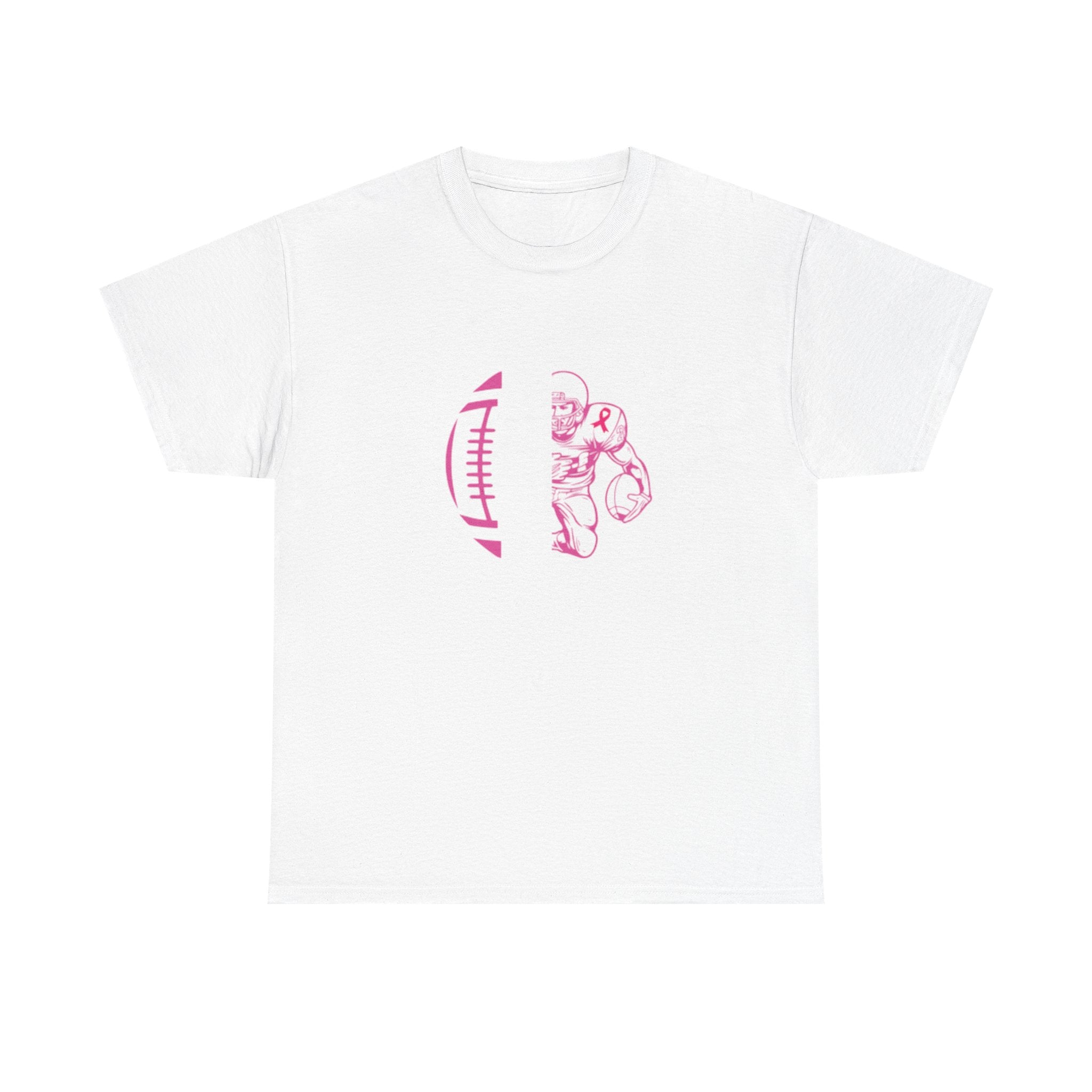 Football Lover Breast Cancer Awareness Tee