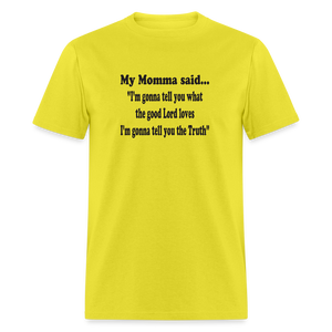 Men's T-Shirt | GILDAN 5000 - yellow