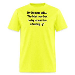 Men's T-Shirt | GILDAN 5000 - safety green