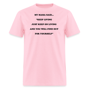 KEEP ON LIVING - pink