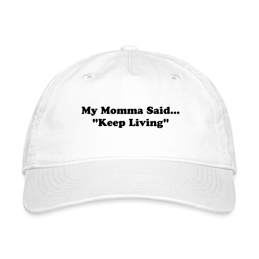 KEEP LIVING - white