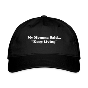 KEEP LIVING - black