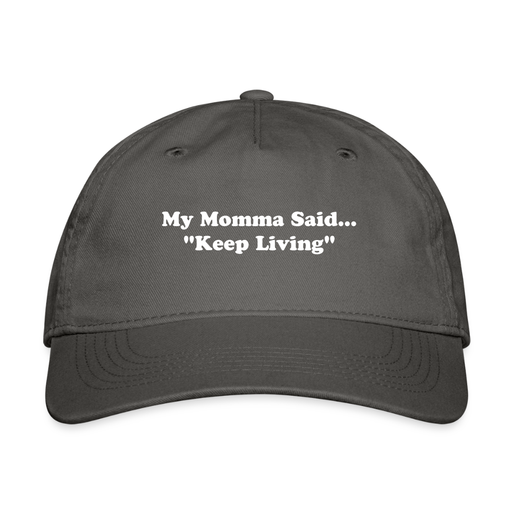 KEEP LIVING - charcoal