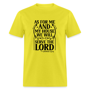 As For Me And My House - yellow