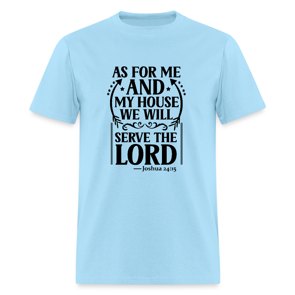 As For Me And My House - powder blue