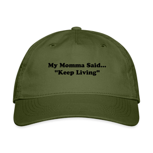 KEEP LIVING - olive green