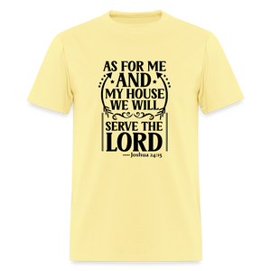 As For Me And My House - cornsilk