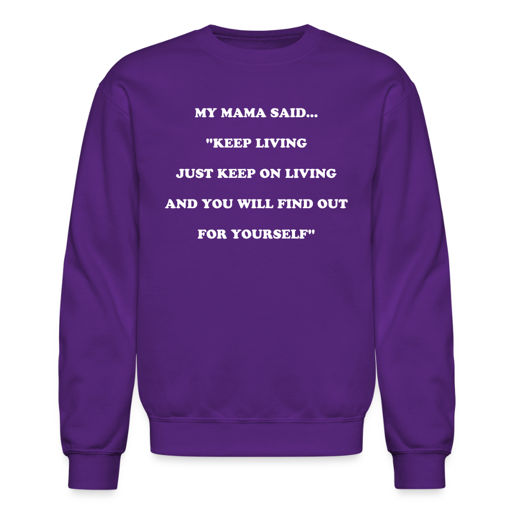 KEEP ON LIVING - purple