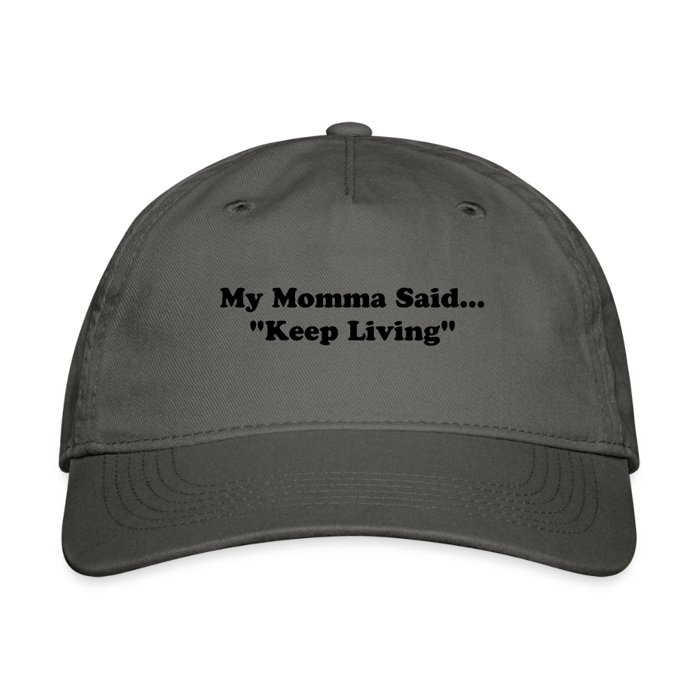 KEEP LIVING - charcoal