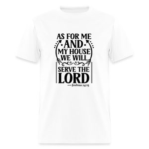 As For Me And My House - white