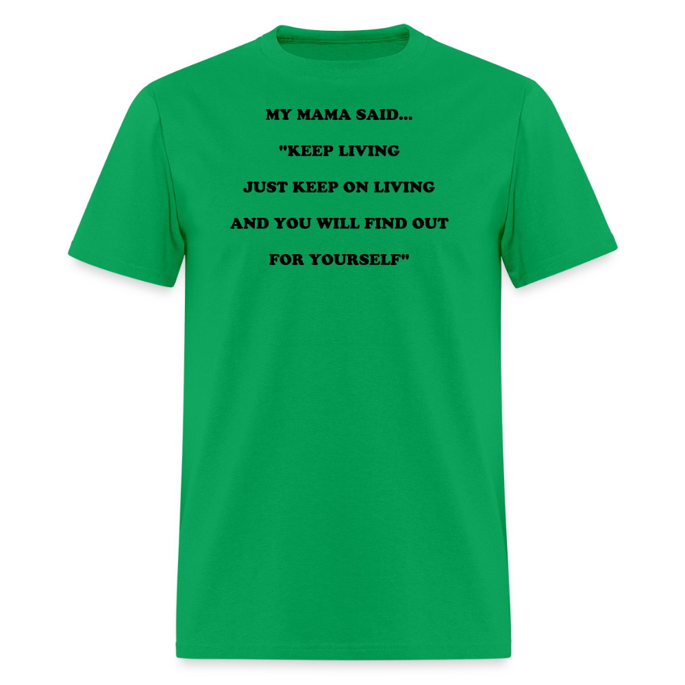 KEEP ON LIVING - bright green