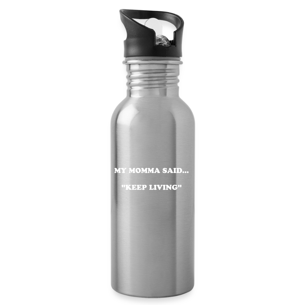 KEEP LIVING - silver