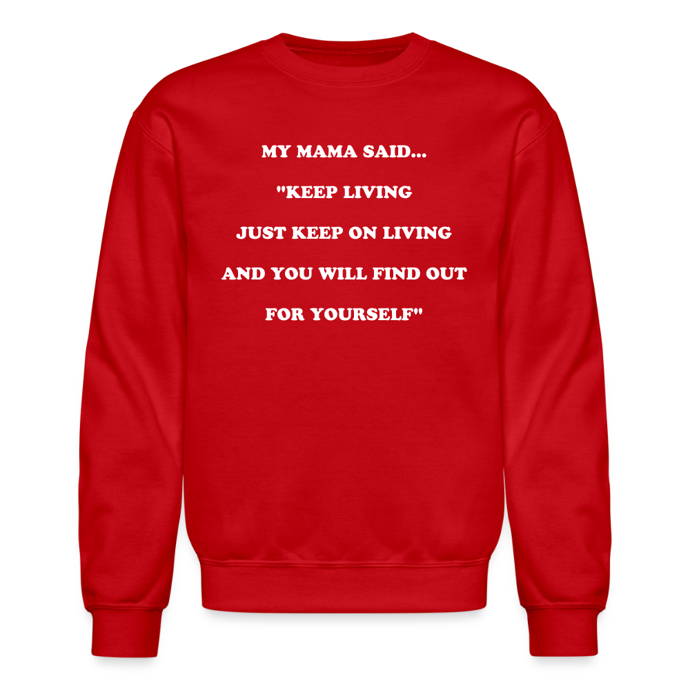 KEEP ON LIVING - red