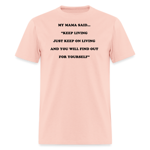 KEEP ON LIVING - blush pink 