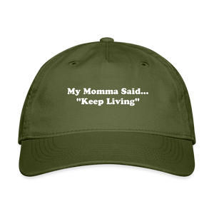 KEEP LIVING - olive green