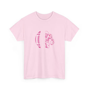 Football Lover Breast Cancer Awareness Tee