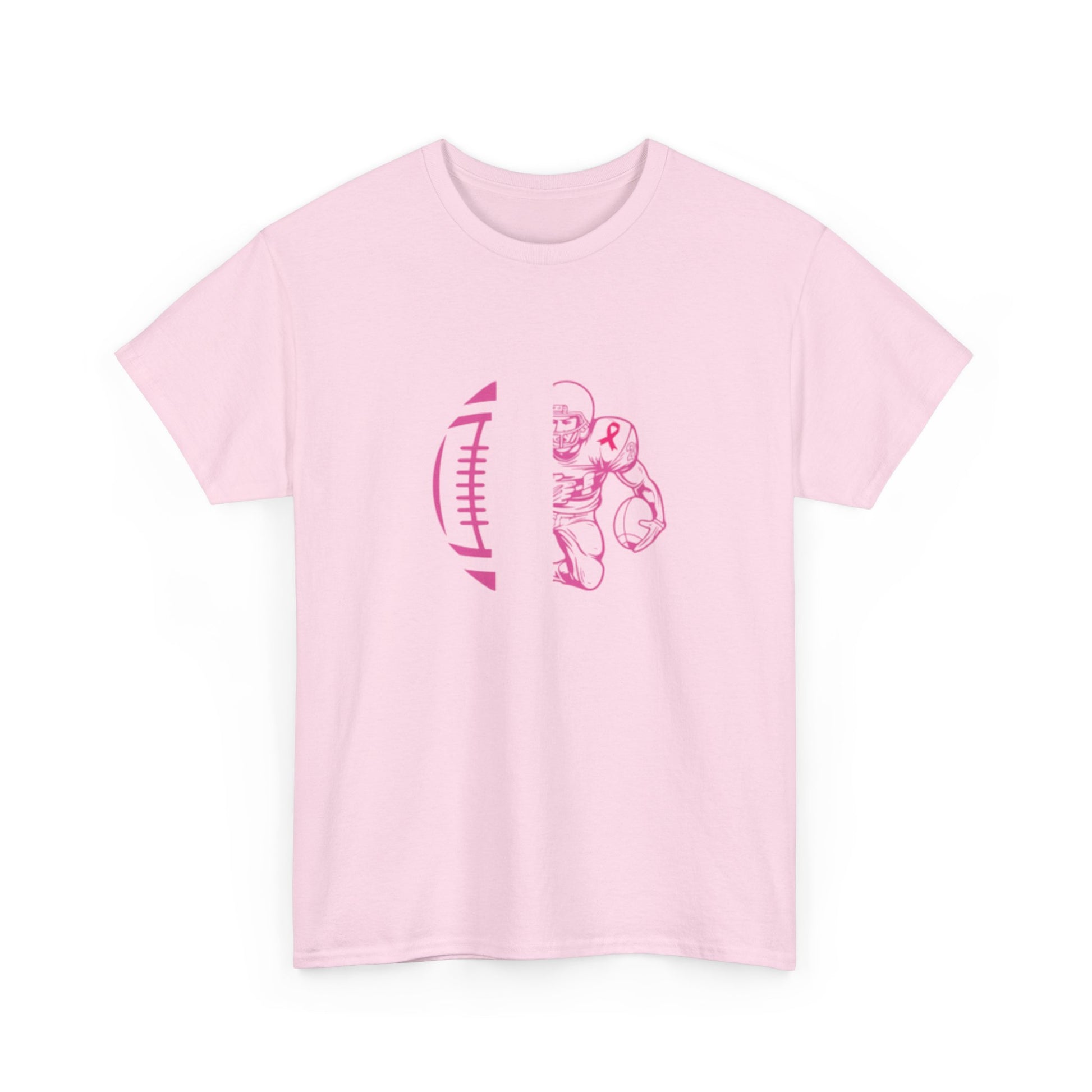 Football Lover Breast Cancer Awareness Tee