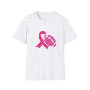 Pink Ribbon Football T-Shirt