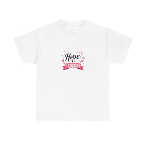 Hope Stronger Breast Cancer Tee