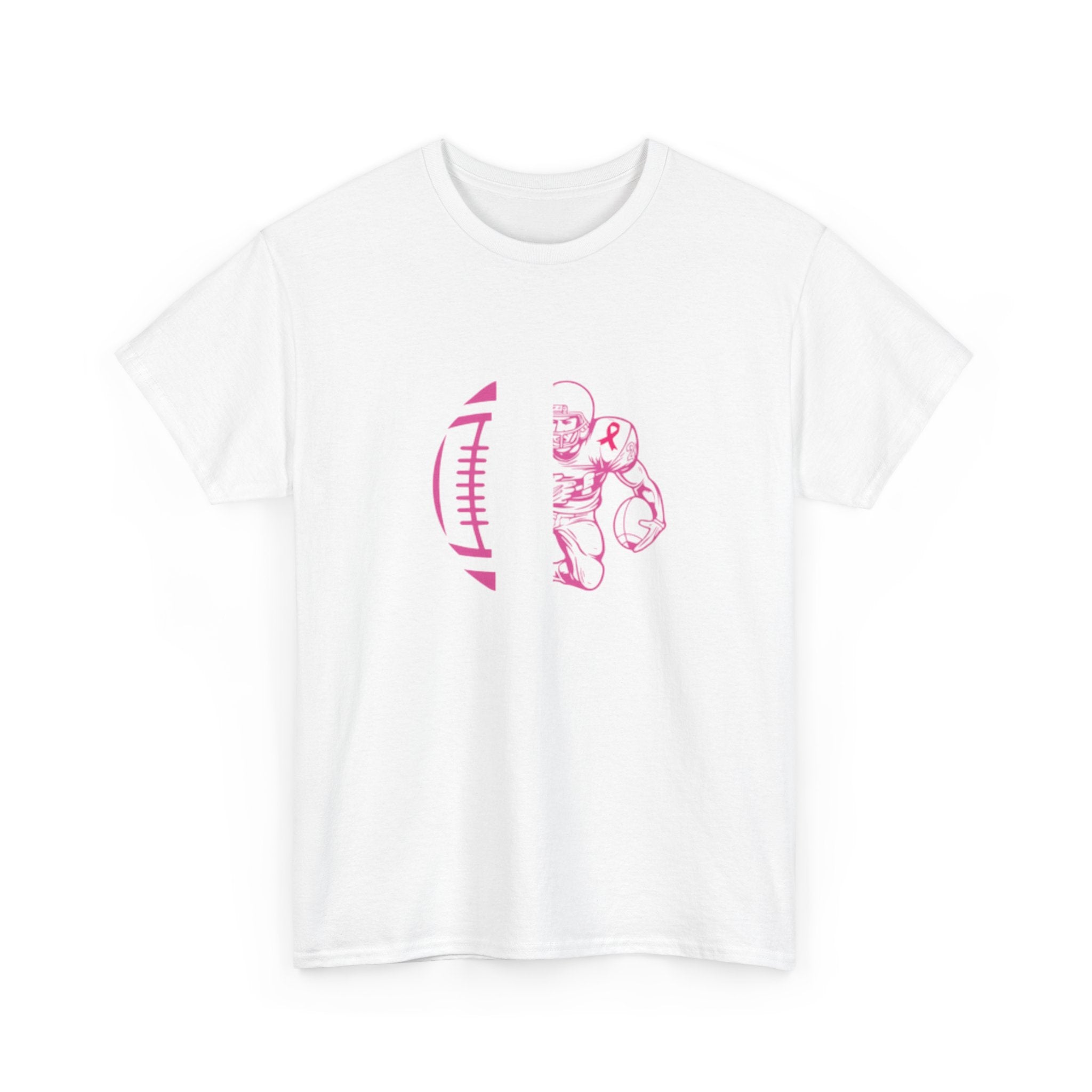 Football Lover Breast Cancer Awareness Tee